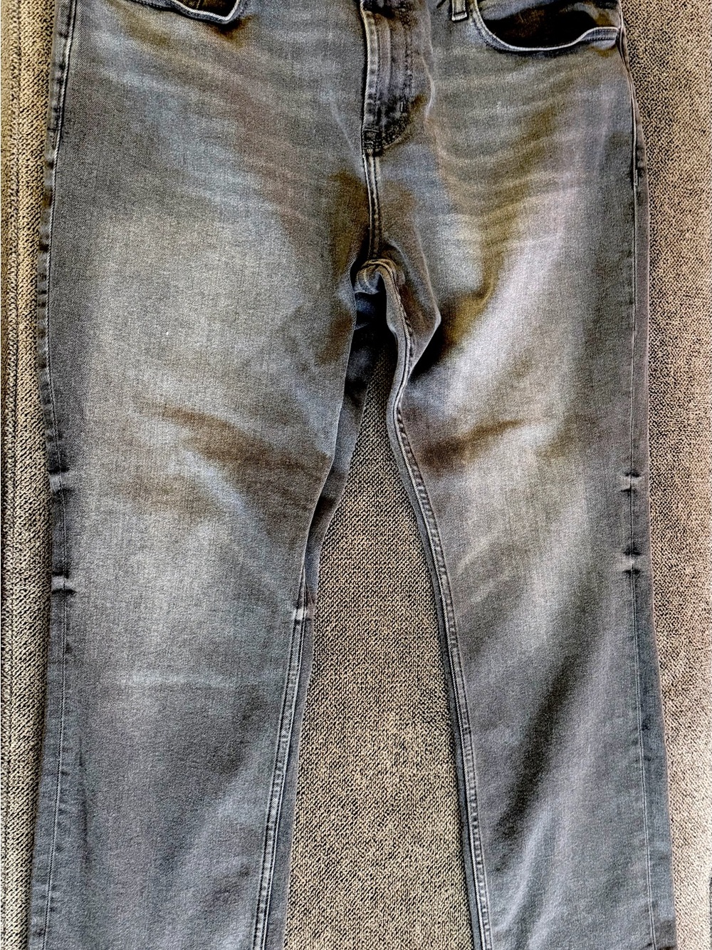Old Navy Men's Slim Straight Jeans in Faded Gray